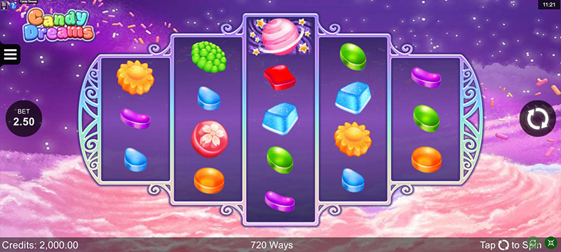 Các biểu tượng chính trong game Candy Dream