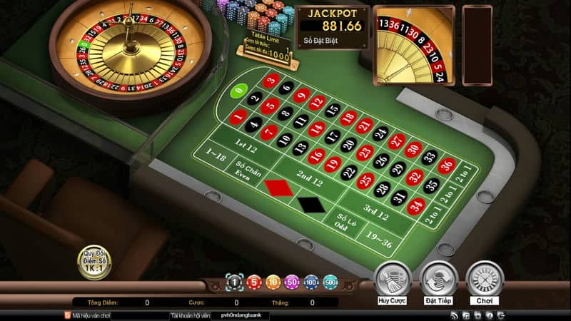 Giới thiệu game Roulette Jackpot 