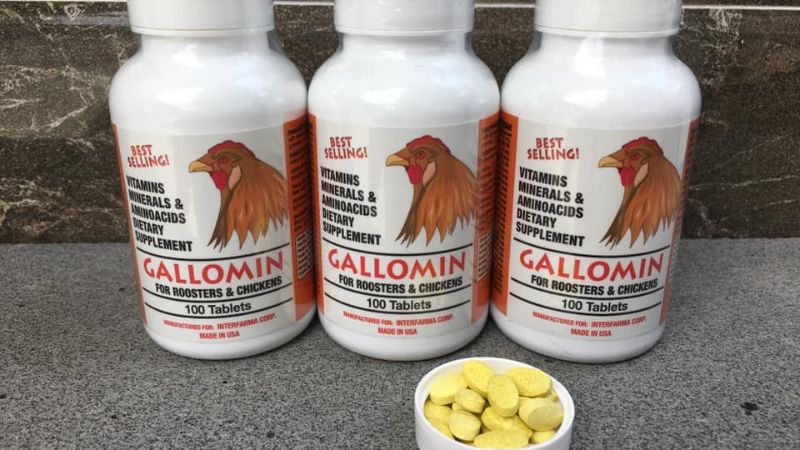 Gallomin thuốc giúp gà có sức khỏe tốt